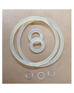 COMPLETE "O" RINGS KIT 1.7-12L SILICONE TRANSLUCENT